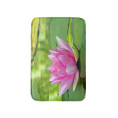 Tapis De Bain Eau Lily Lotus Fleur Bain Mat (Devant (Vertical))