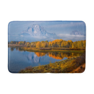 Tapis De Bain Eau Oxbow Bend Jackson Wyoming