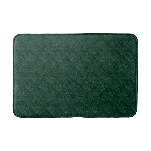 Tapis De Bain Eau sur métal vert (Devant)