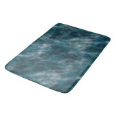 Tapis De Bain Eau turquoise et grise (Angle)