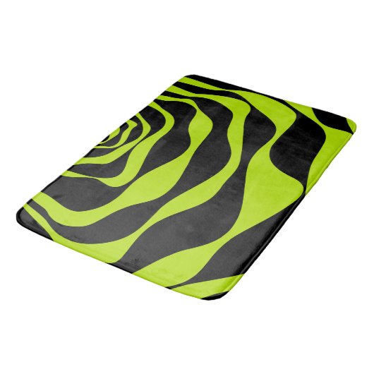 Tapis De Bain Ebb et flux 4 - Lime vert (Angle)