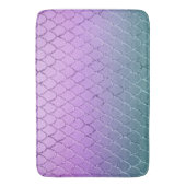 Tapis De Bain Écaille de princesse sirène 4 (devant Vertical)