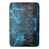 Tapis De Bain Échecs (devant Vertical)