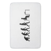 Tapis De Bain Échecs - Évolution du joueur d'échecs (devant Vertical)