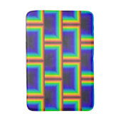 Tapis De Bain Échelles carrés à spectre solaire (Devant (Vertical))
