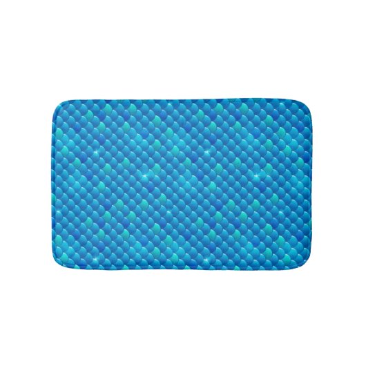 Tapis De Bain échelles de poissons de rivière (Devant)