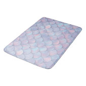 Tapis De Bain Échelles de scintillement de sirène (Angle)
