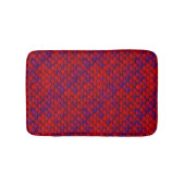 Tapis De Bain Échelles rouge et violet (Devant)