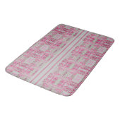 Tapis De Bain Éclaboussure de couleur moderne (Angle)