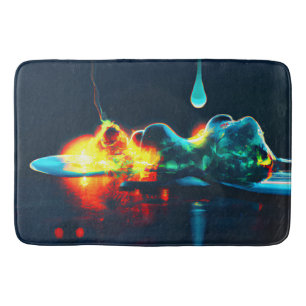 Tapis De Bain Éclairage Liquide