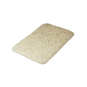 Tapis De Bain Éclaircissements de parties scintillant douce Gold