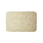 Tapis De Bain Éclaircissements de parties scintillant douce Gold (Devant)