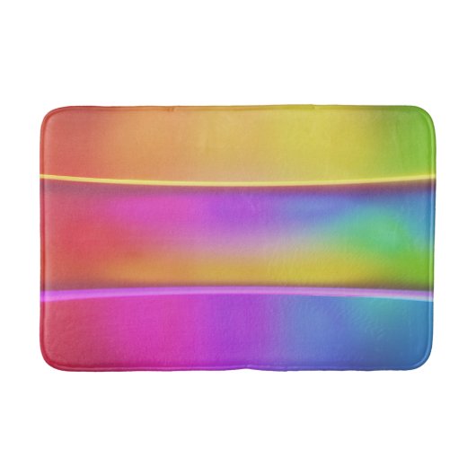 Tapis de bain éclatant couleur 3D - Plush & Jouer (Devant)