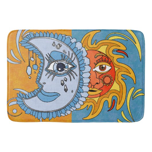Tapis De Bain Éclipse solaire (Devant)
