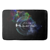 Tapis De Bain Éclipse solaire Espace Art Fractal (Devant)