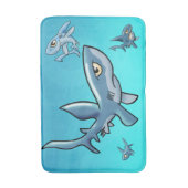 Tapis De Bain École de chaume de requins (Devant (Vertical))