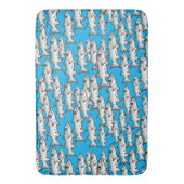 Tapis De Bain École de Scubadorable Grand Barracuda (devant Vertical)