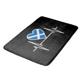 Tapis De Bain Écosse - Scotland Drapeau Heartbeat (Angle)