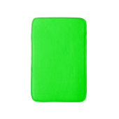 Tapis De Bain Écran vert néon moderne clair sobre solide cool (Devant (Vertical))