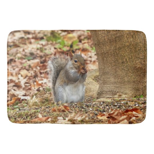 Tapis De Bain Écureuil affamé (Devant)