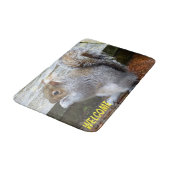 Tapis De Bain Écureuil gris mou (Angle)