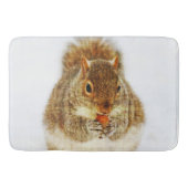 Tapis De Bain Écureuil Mangeant du maïs (Devant)