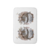 Tapis De Bain Écureuils doux Mats de bain d'animaux (Devant (Vertical))