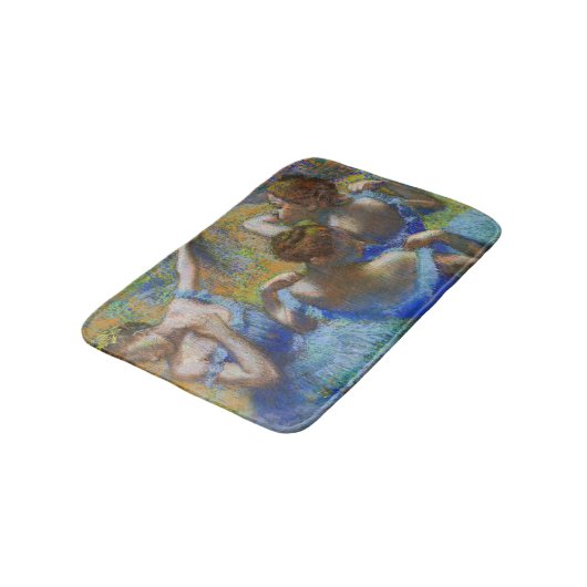 Tapis De Bain Edgar Degas - Danseurs Bleus (Angle)