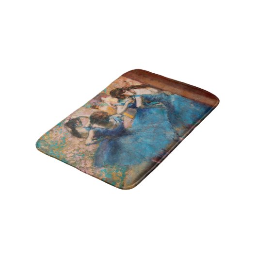 Tapis De Bain Edgar Degas - Danseurs en bleu (Angle)