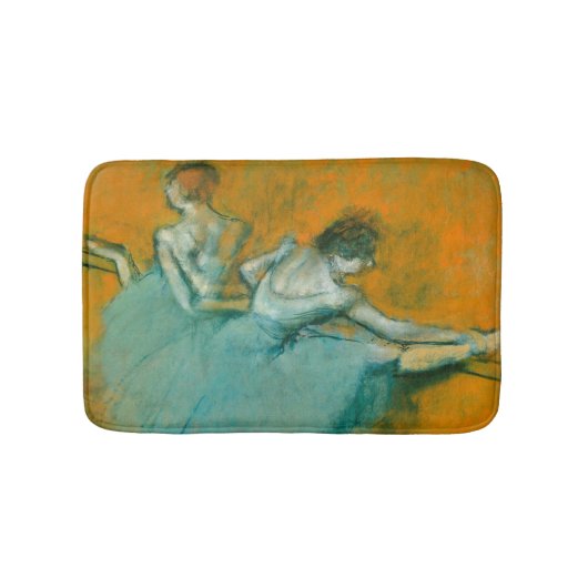 Tapis De Bain Edgar Degas Danseuses à la barre Impression : Art (Devant)