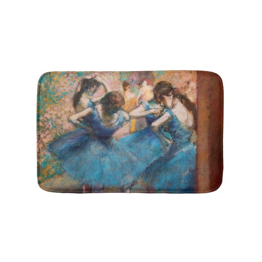 Tapis De Bain Edgar Degas - Danseuses en bleu (Devant)
