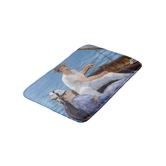 Tapis De Bain Edouard Manet - Bateau (Angle)