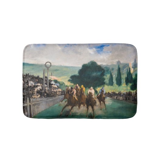 Tapis De Bain Edouard Manet - Les courses à Longchamp (Devant)