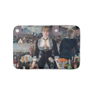 Tapis De Bain Edouard Manet - Un bar aux Folies-Bergere
