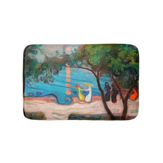 Tapis De Bain Edvard Munch - Danse sur la plage (Devant)