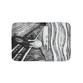 Tapis De Bain Edvard Munch - La lithographie de cri (Devant)