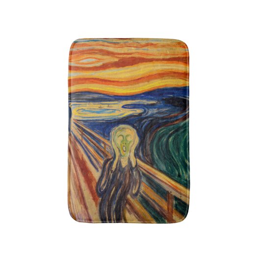 Tapis De Bain Edvard Munch - Le cri 1910 (Devant (Vertical))