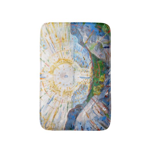Tapis De Bain Edvard Munch - Le Soleil 1912 (Devant (Vertical))
