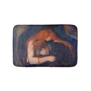 Tapis De Bain Edvard Munch - Vampire / Amour et douleur
