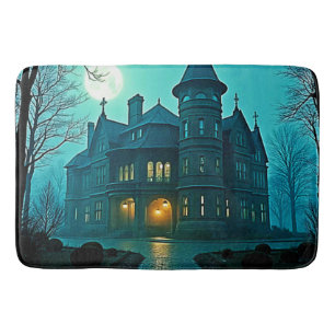 Tapis De Bain Eerie Victorian Mansion Lune