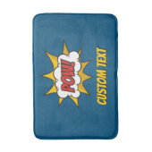Tapis De Bain Effet audio comique Pow (Devant (Vertical))