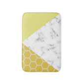 Tapis De Bain Effet de nid d'abeilles et de marbre : Tapis de (Devant (Vertical))