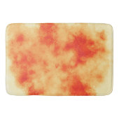 Tapis De Bain Effet nuage orange Mat de bain (Devant)