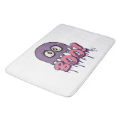 Tapis De Bain Effrayant Boo (Angle)