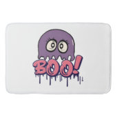 Tapis De Bain Effrayant Boo (Devant)