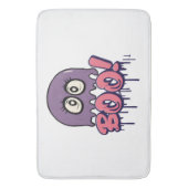 Tapis De Bain Effrayant Boo (devant Vertical)