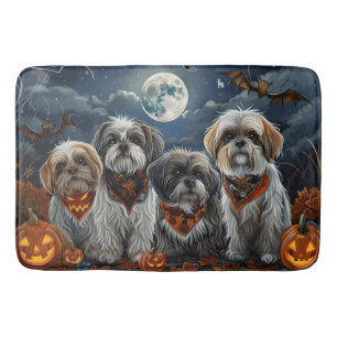 Tapis De Bain Éffrayant d'Halloween Malti Tzu