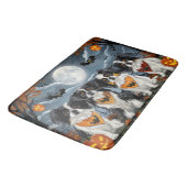 Tapis De Bain Éffrayant japonais Halloween Chin (Angle)