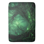 Tapis De Bain Éffrayante Forêt verte foncée (devant Vertical)
