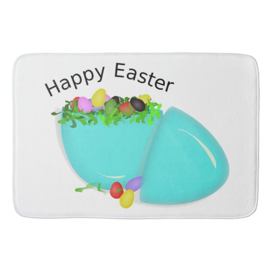 TAPIS DE BAIN EGG "HAPPY EASTER" (Devant)
